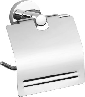 Держатель туалетной бумаги Sapho Samba с крышкой хром SB107